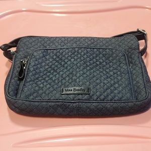 Vera Bradley Denim Little Hipster NWOT